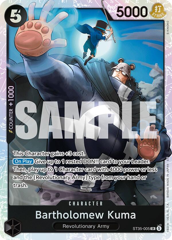 Bartholomew Kuma [One Piece Film: Red] | Black Swamp Games