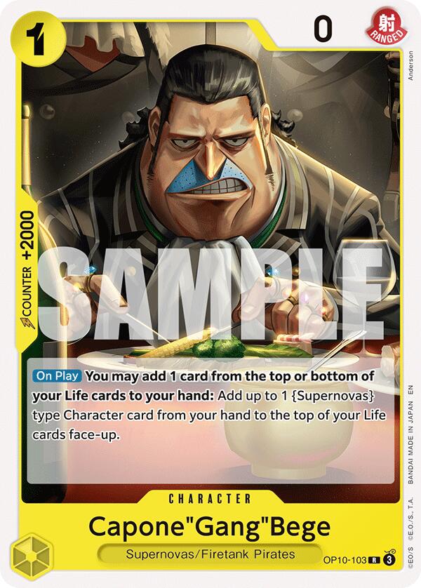 Capone"Gang"Bege [Starter Deck: 3D2Y] | Black Swamp Games