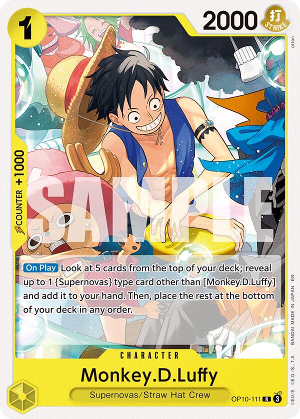 Monkey.D.Luffy [Starter Deck: 3D2Y] | Black Swamp Games