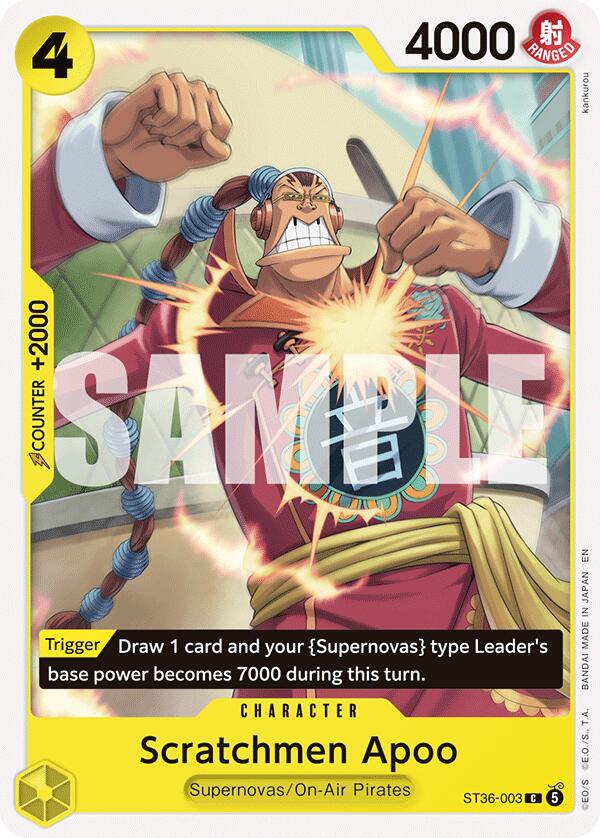 Scratchmen Apoo [Starter Deck: 3D2Y] | Black Swamp Games