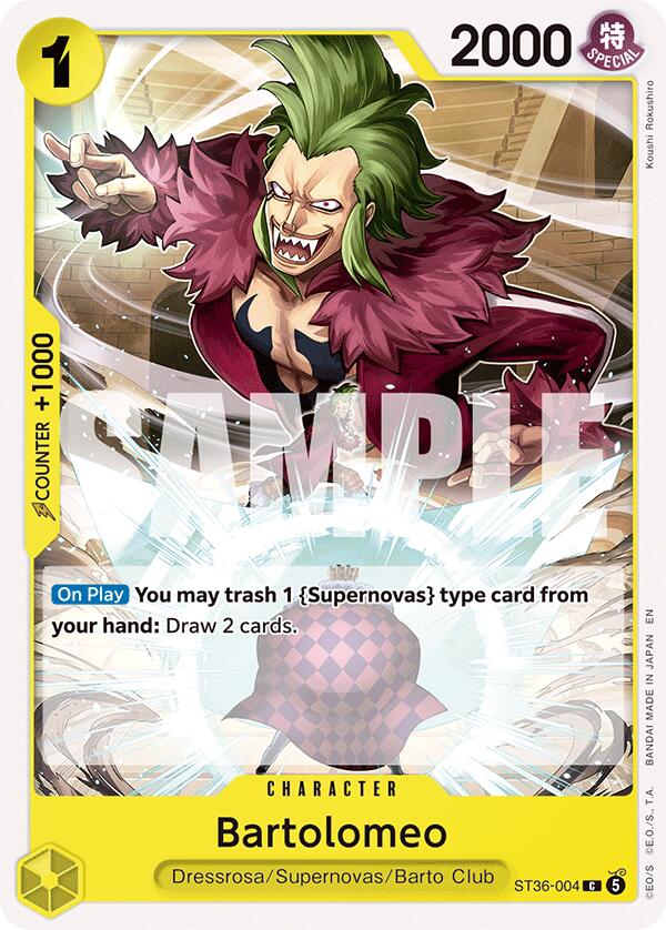 Bartolomeo [Starter Deck: 3D2Y] | Black Swamp Games