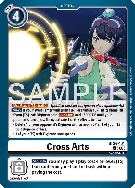 Cross Arts [BT26-101] [Timeless Bonds] | Black Swamp Games