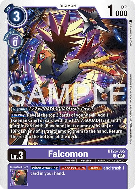 Falcomon [BT26-065] [Timeless Bonds] | Black Swamp Games