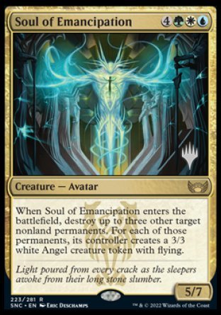 Soul of Emancipation (Promo Pack) [Streets of New Capenna Promos] | Black Swamp Games