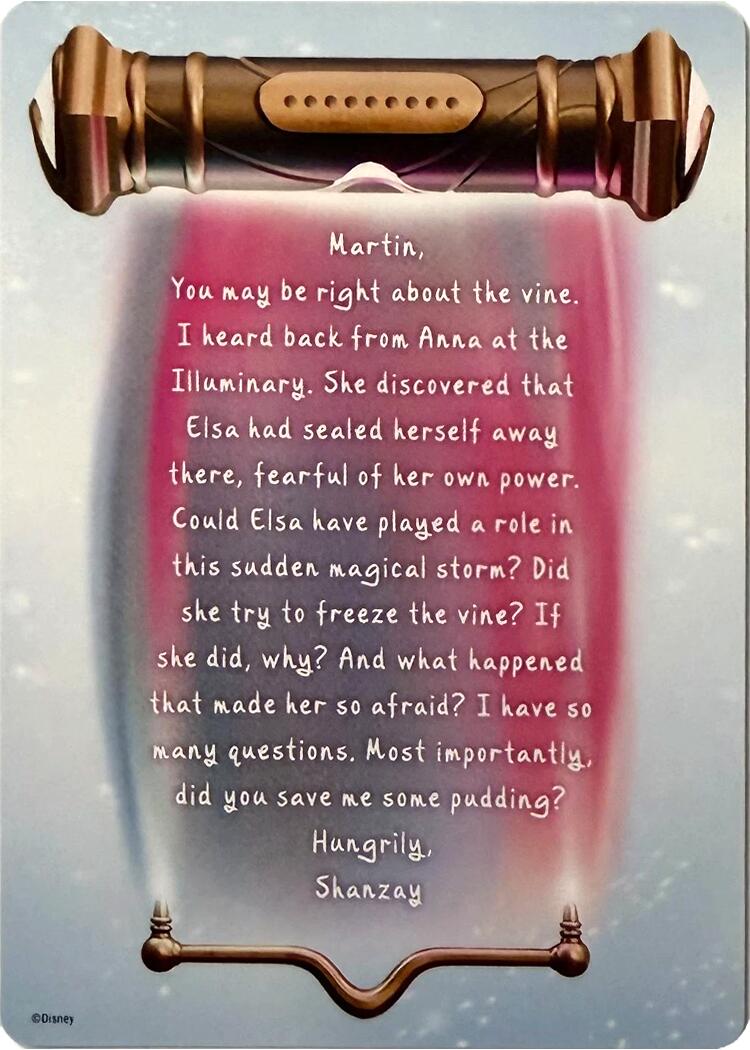 Winterspell Lore Card (9 of 9) [Winterspell] | Black Swamp Games