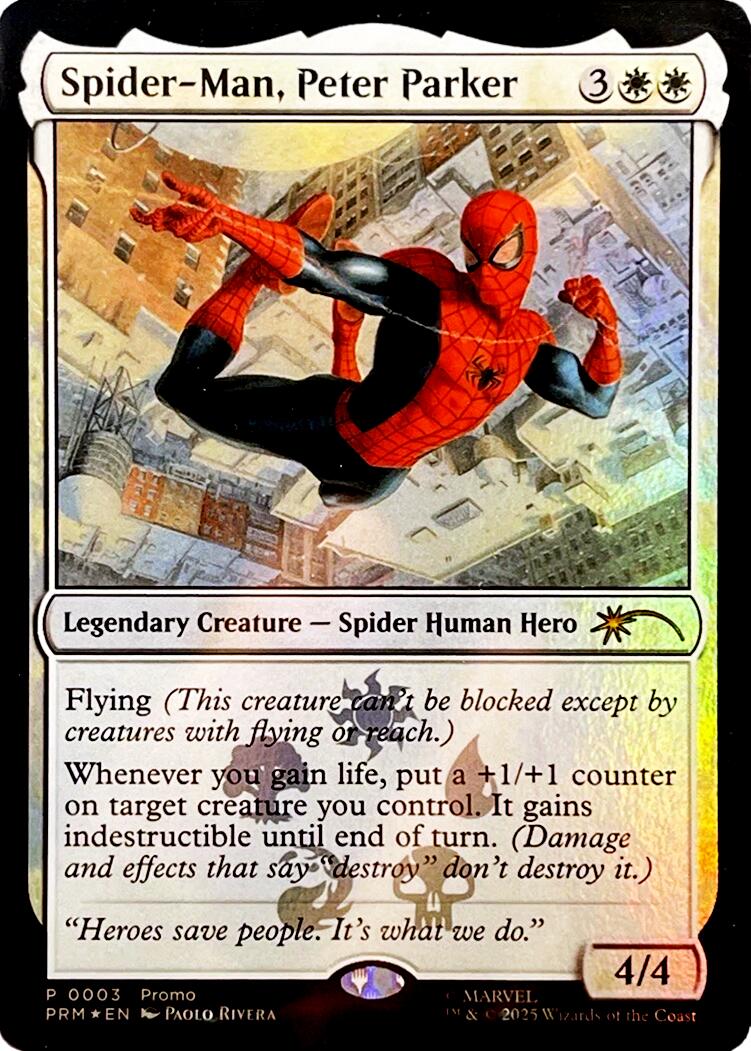 Spider-Man, Peter Parker [Marvel's Spider-Man Promos] | Black Swamp Games