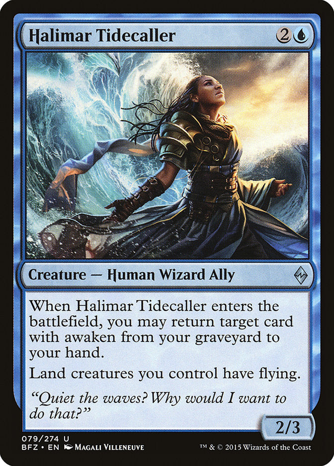 Halimar Tidecaller [Battle for Zendikar] | Black Swamp Games