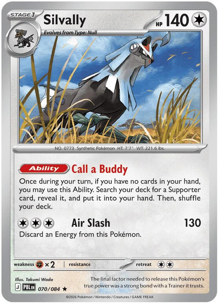 Silvally (070/084) (Deck Exclusive) [Mega Evolution: Pitch Black] | Black Swamp Games