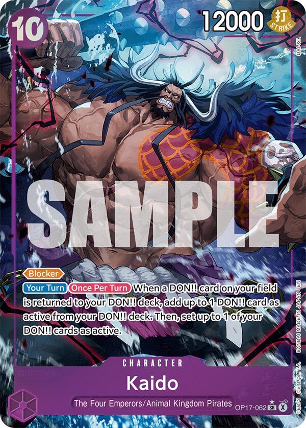 Kaido (Alternate Art) [The World's Strongest Warriors] | Black Swamp Games