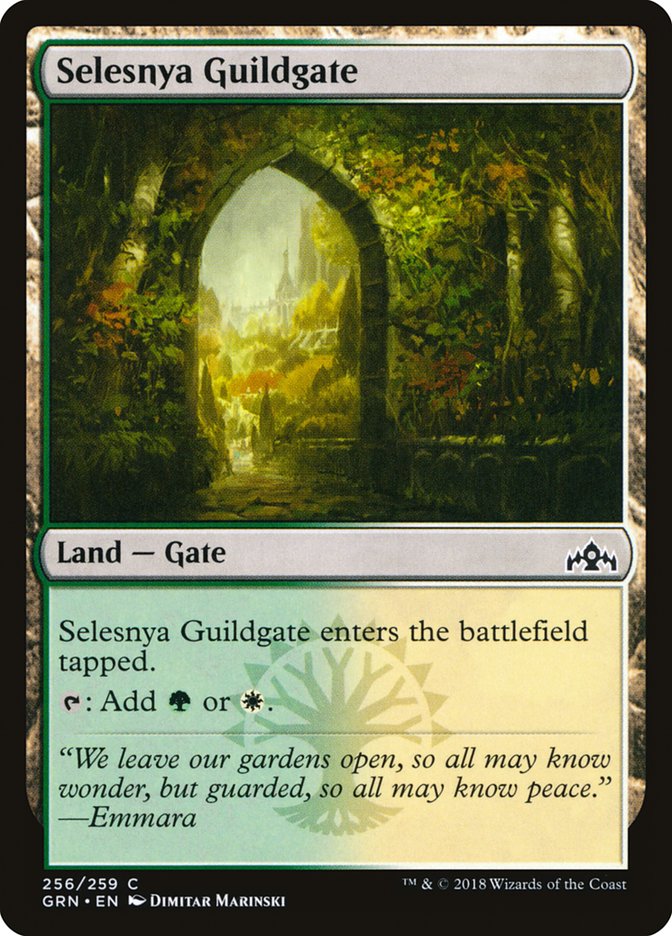 Selesnya Guildgate (256/259) [Guilds of Ravnica] | Black Swamp Games