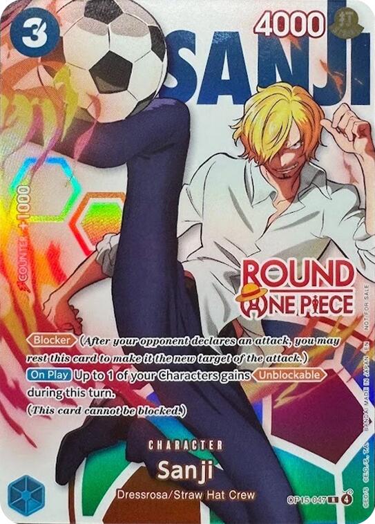 Sanji (Round 1 Promo) [One Piece Promotion Cards] | Black Swamp Games