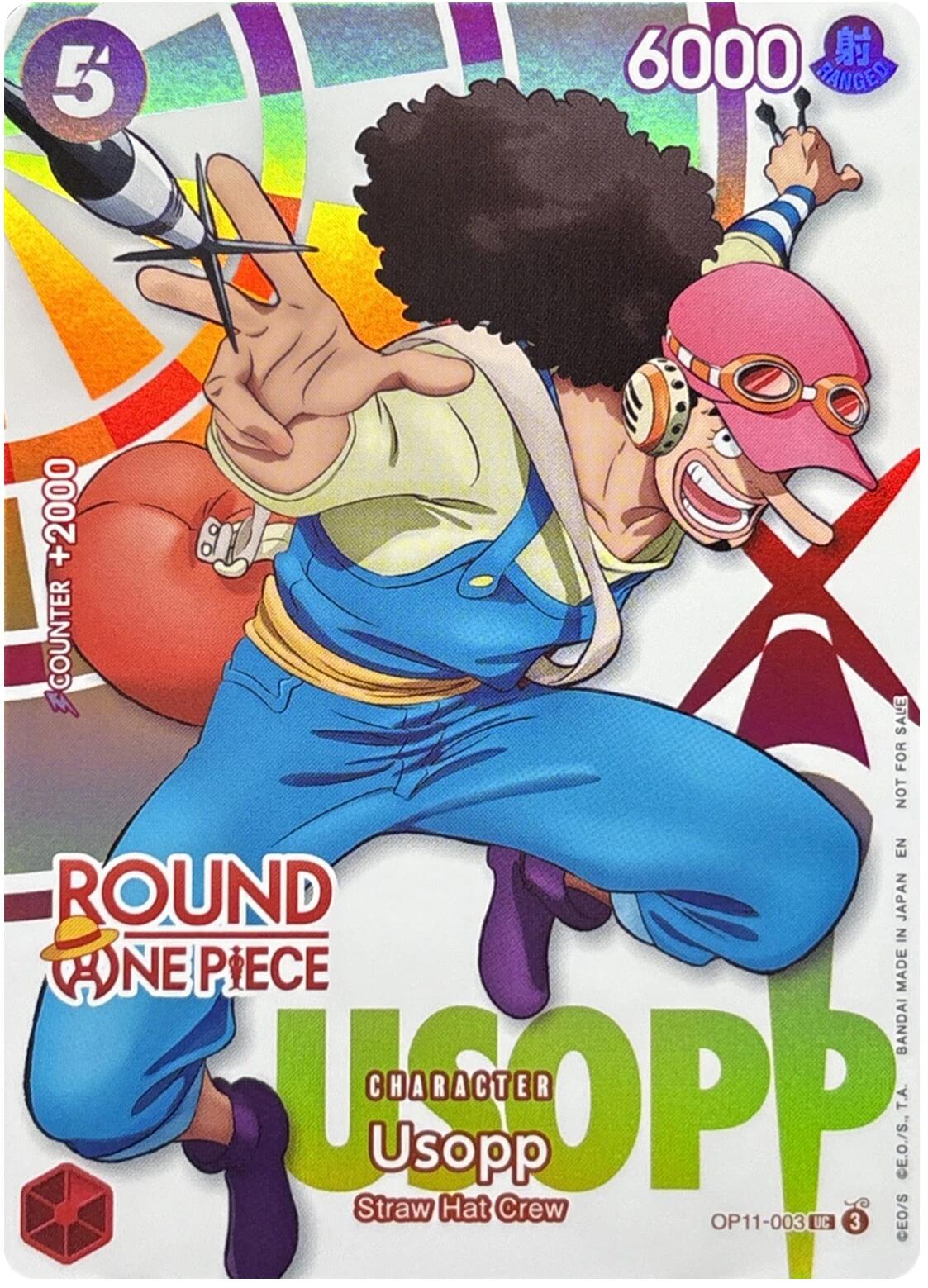 Usopp (Round 1 Promo) [One Piece Promotion Cards] | Black Swamp Games