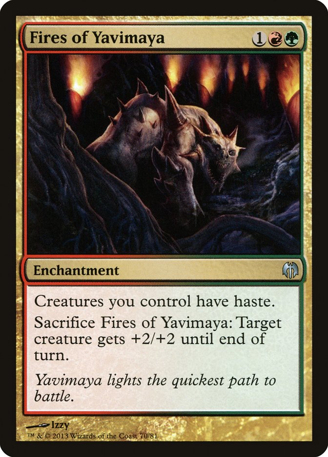 Fires of Yavimaya [Duel Decks: Heroes vs. Monsters] | Black Swamp Games