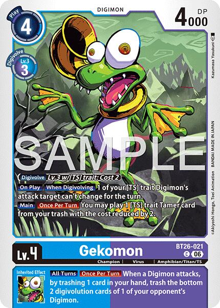 Gekomon [BT26-021] [Timeless Bonds] | Black Swamp Games