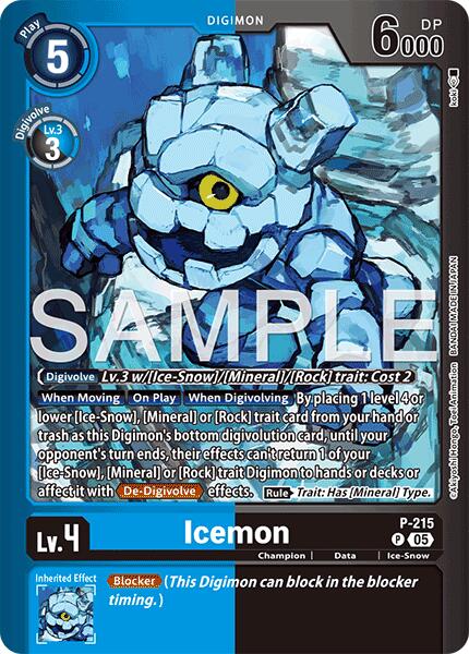 Icemon [P-215] [Limited Card Pack -Final Crest-] | Black Swamp Games