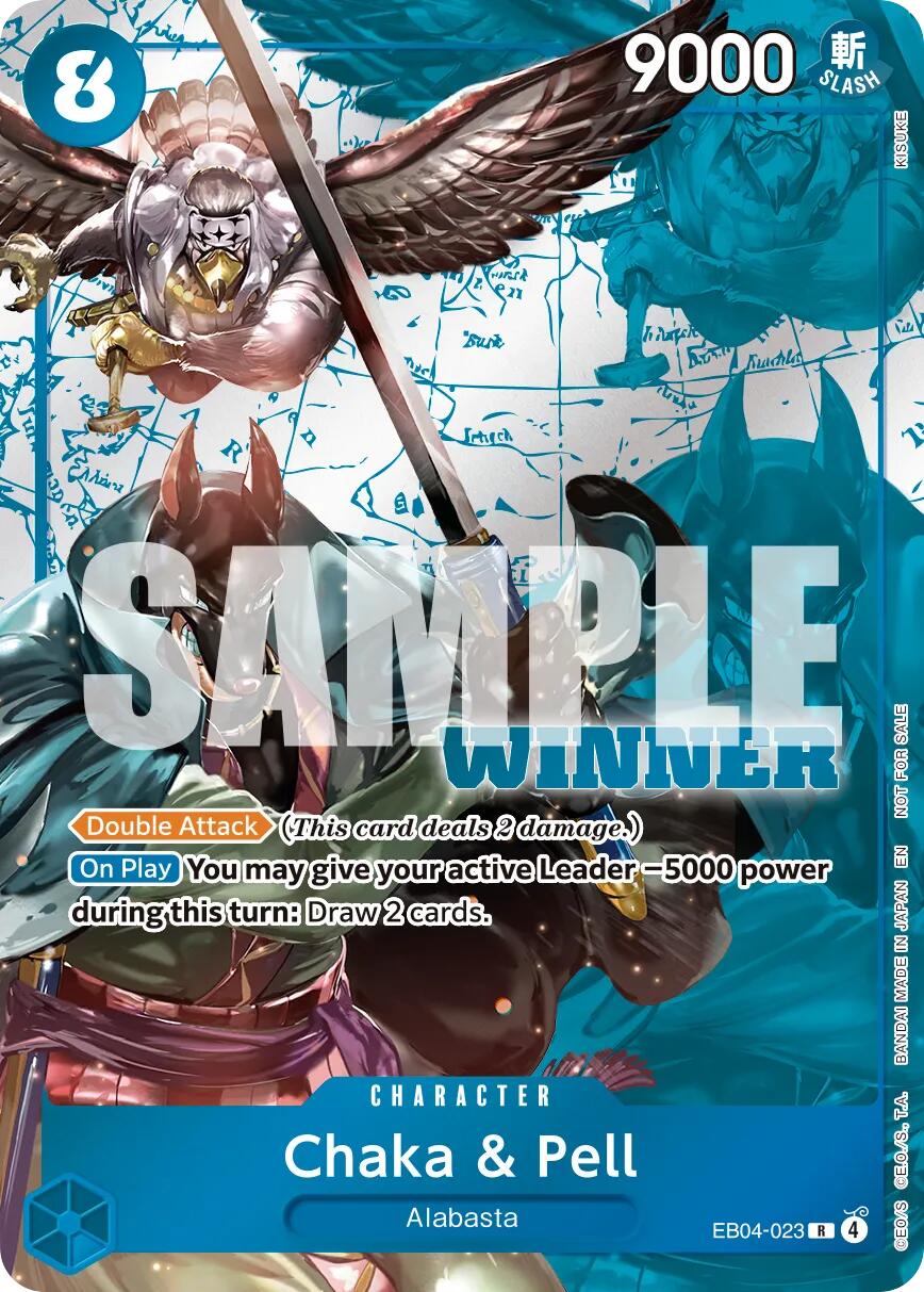 Chaka & Pell (Winner Pack 2026 Vol. 3) [One Piece Promotion Cards] | Black Swamp Games