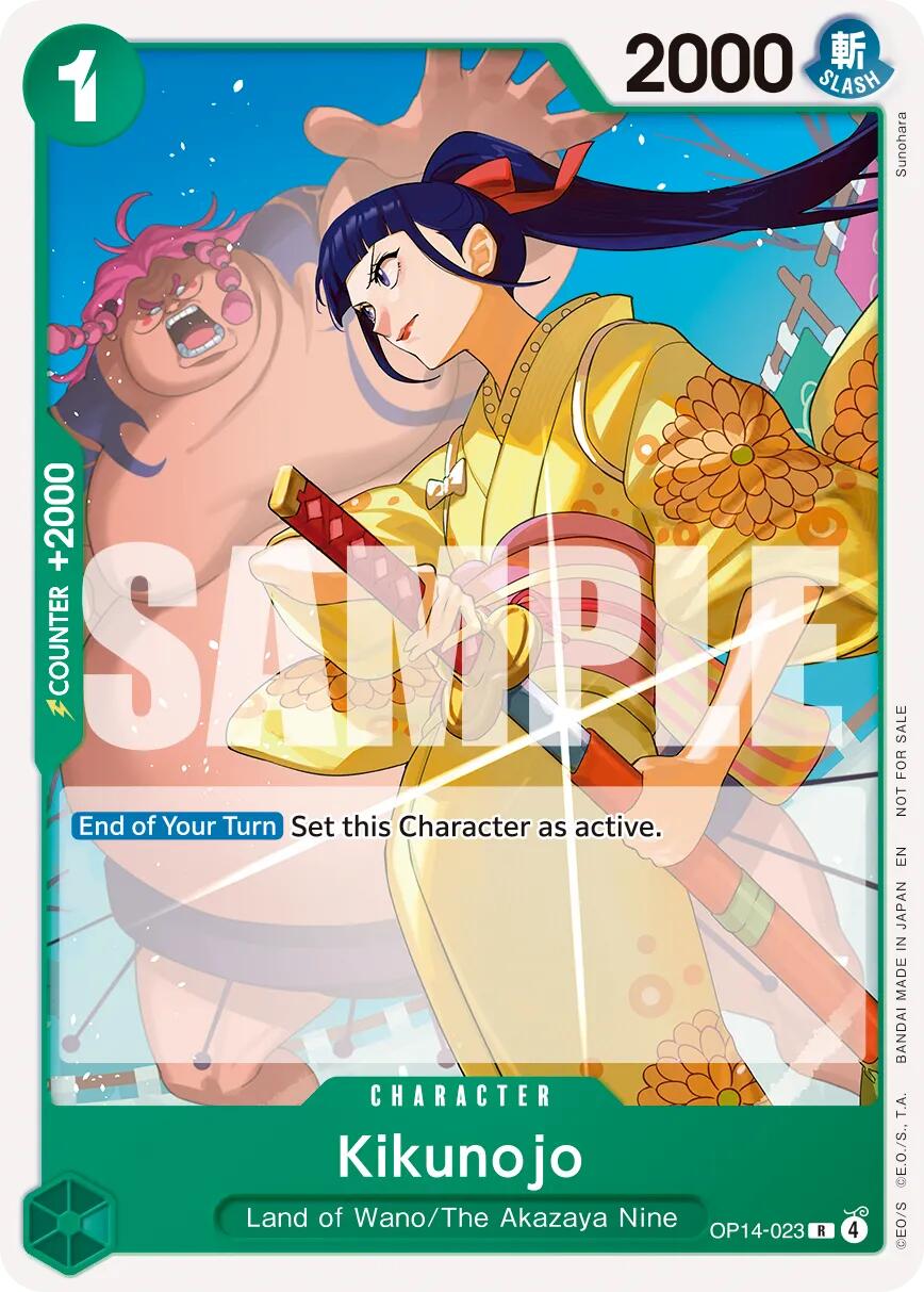 Kikunojo (Tournament Pack 2026 Vol. 3) [One Piece Promotion Cards] | Black Swamp Games