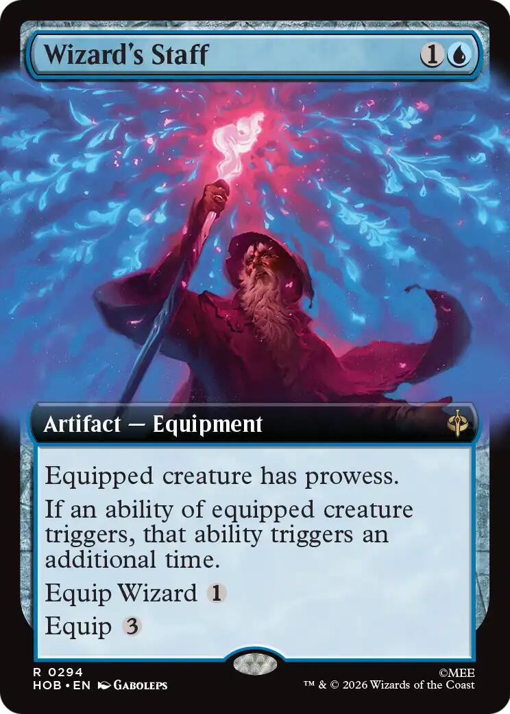 Wizard's Staff (Extended Art) [The Hobbit] | Black Swamp Games