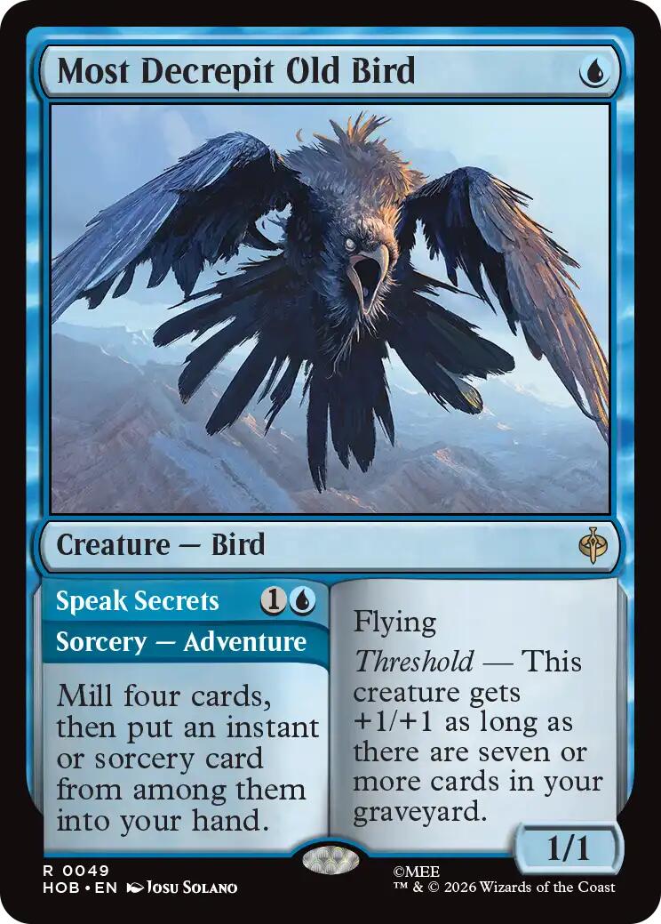 Most Decrepit Old Bird [The Hobbit] | Black Swamp Games