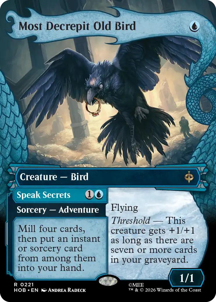 Most Decrepit Old Bird (Showcase) [The Hobbit] | Black Swamp Games