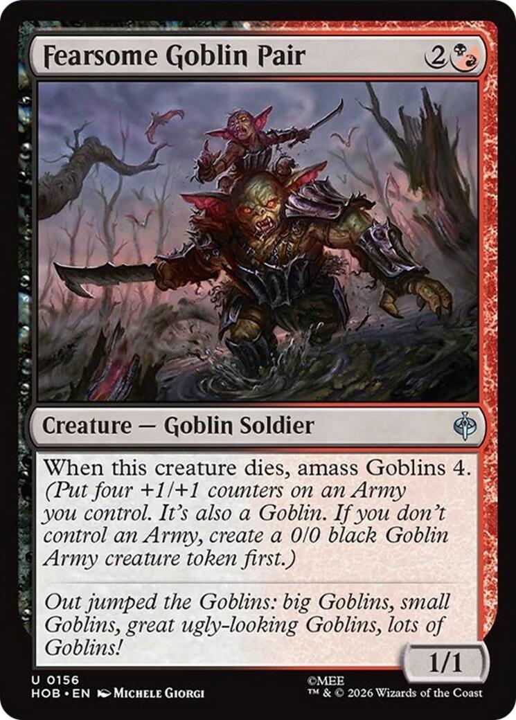 Fearsome Goblin Pair [The Hobbit] | Black Swamp Games