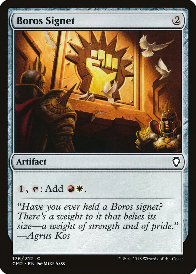 Boros Signet [Commander Anthology Volume II] | Black Swamp Games