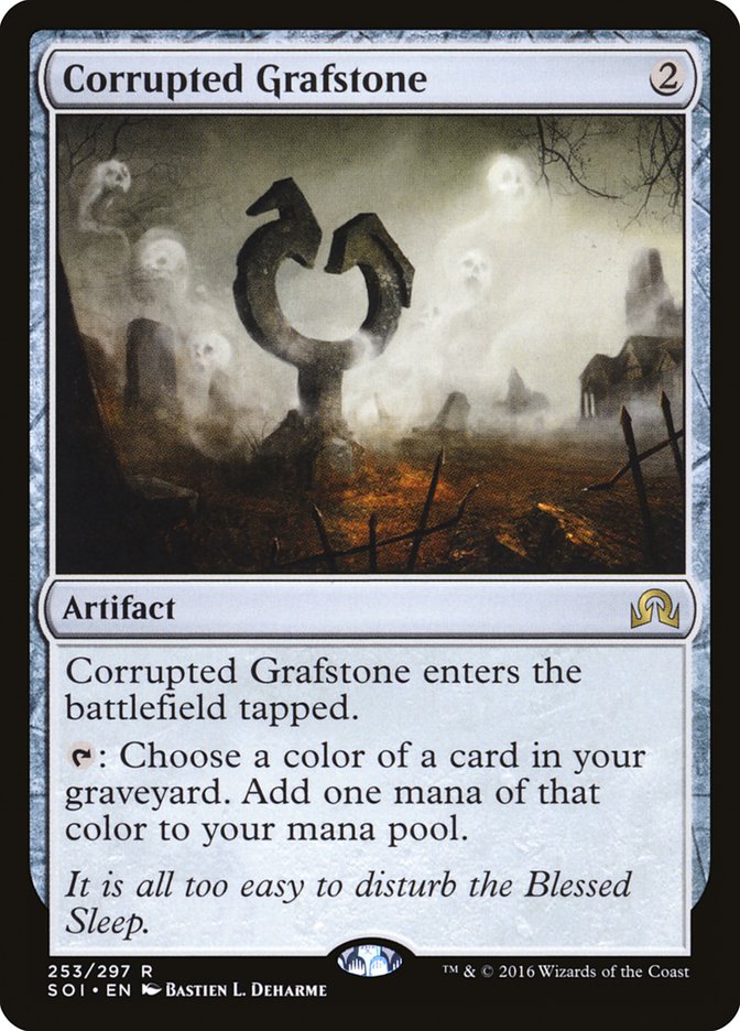 Corrupted Grafstone [Shadows over Innistrad] | Black Swamp Games