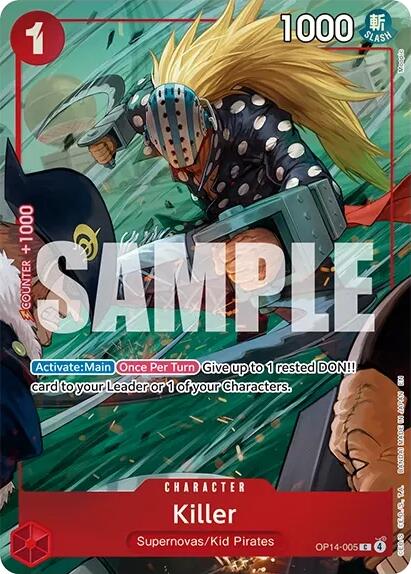 Killer (One Piece Card Game Illustration Box Vol. 8) [One Piece Promotion Cards] | Black Swamp Games