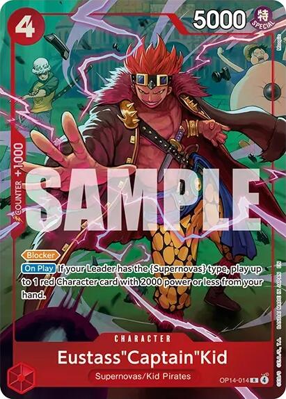 Eustass"Captain"Kid (One Piece Card Game Illustration Box Vol. 8) [One Piece Promotion Cards] | Black Swamp Games