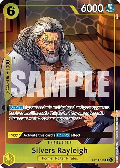Silvers Rayleigh (One Piece Card Game Illustration Box Vol. 7) [One Piece Promotion Cards] | Black Swamp Games
