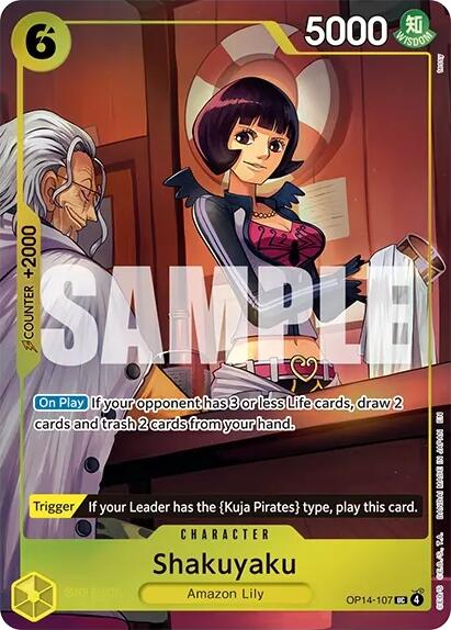 Shakuyaku (One Piece Card Game Illustration Box Vol. 7) [One Piece Promotion Cards] | Black Swamp Games