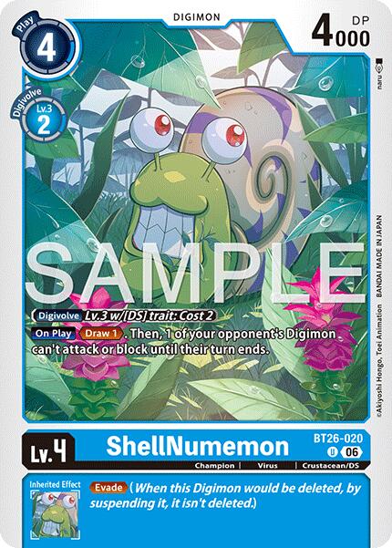 ShellNumemon [BT26-020] [Timeless Bonds] | Black Swamp Games