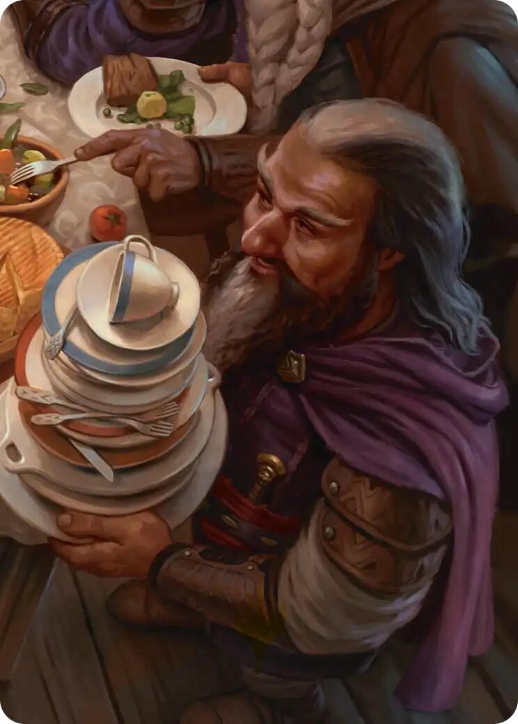 Ori, Plate Stacker Art Card (6/12) [The Hobbit Art Series] | Black Swamp Games