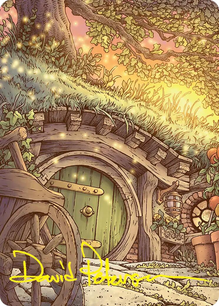 Plains (Summer) Art Card (Gold-Stamped Signature) [The Hobbit Art Series] | Black Swamp Games