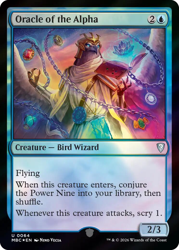 Oracle of the Alpha [Mystery Booster: Commander Edition] | Black Swamp Games