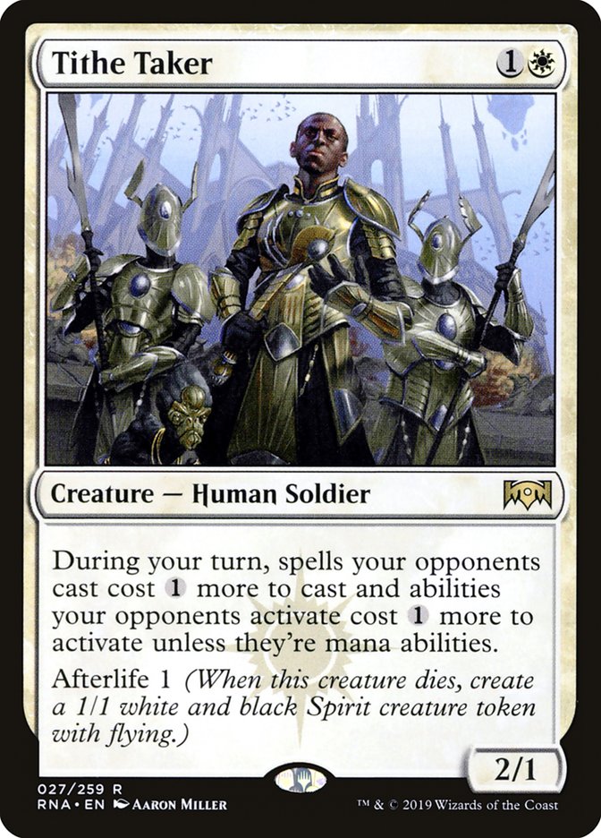 Tithe Taker [Ravnica Allegiance] | Black Swamp Games