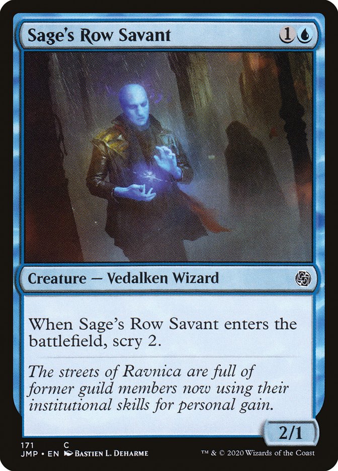 Sage's Row Savant [Jumpstart] | Black Swamp Games