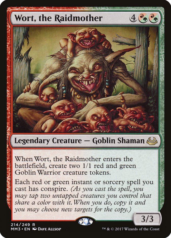 Wort, the Raidmother [Modern Masters 2017] | Black Swamp Games
