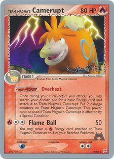 Team Magma's Camerupt (19/95) (Magma Spirit - Tsuguyoshi Yamato) [World Championships 2004] | Black Swamp Games