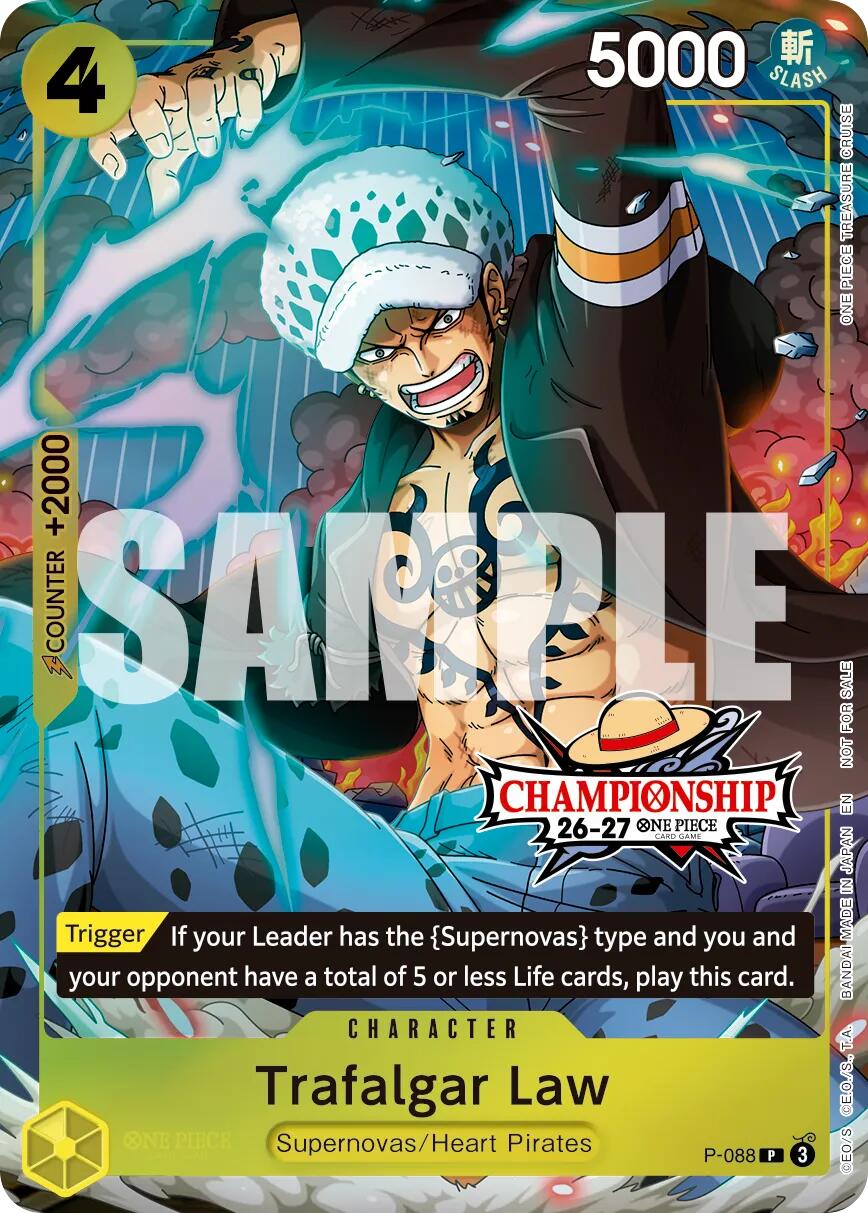 Trafalgar Law (CS 26-27 Event Pack) [One Piece Promotion Cards] | Black Swamp Games