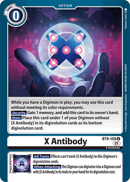 X Antibody [BT9-109] [Limited Card Pack -Final Crest-] | Black Swamp Games