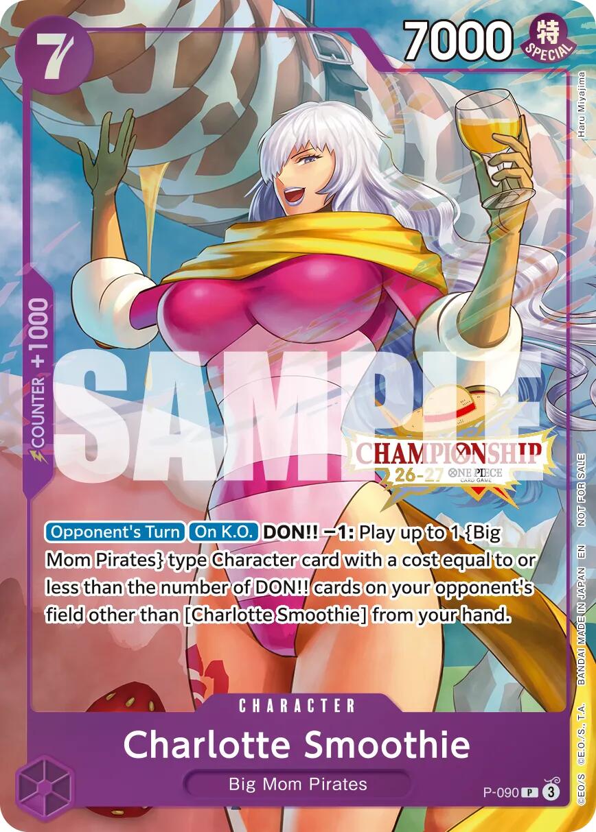 Charlotte Smoothie (CS 26-27 Event Pack Finalist Ver) [One Piece Promotion Cards] | Black Swamp Games