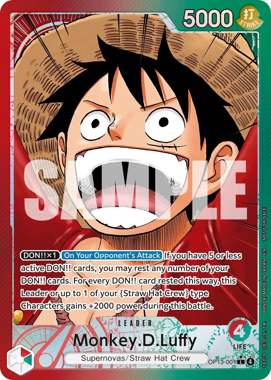 Monkey.D.Luffy (Jumbo) [One Piece Promotion Cards] | Black Swamp Games