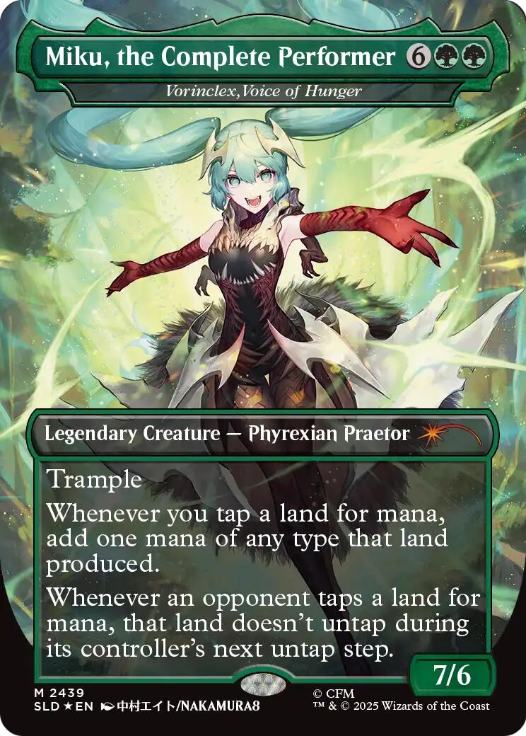 Miku, the Complete Performer - Vorinclex, Voice of Hunger [Secret Lair Drop Series] | Black Swamp Games
