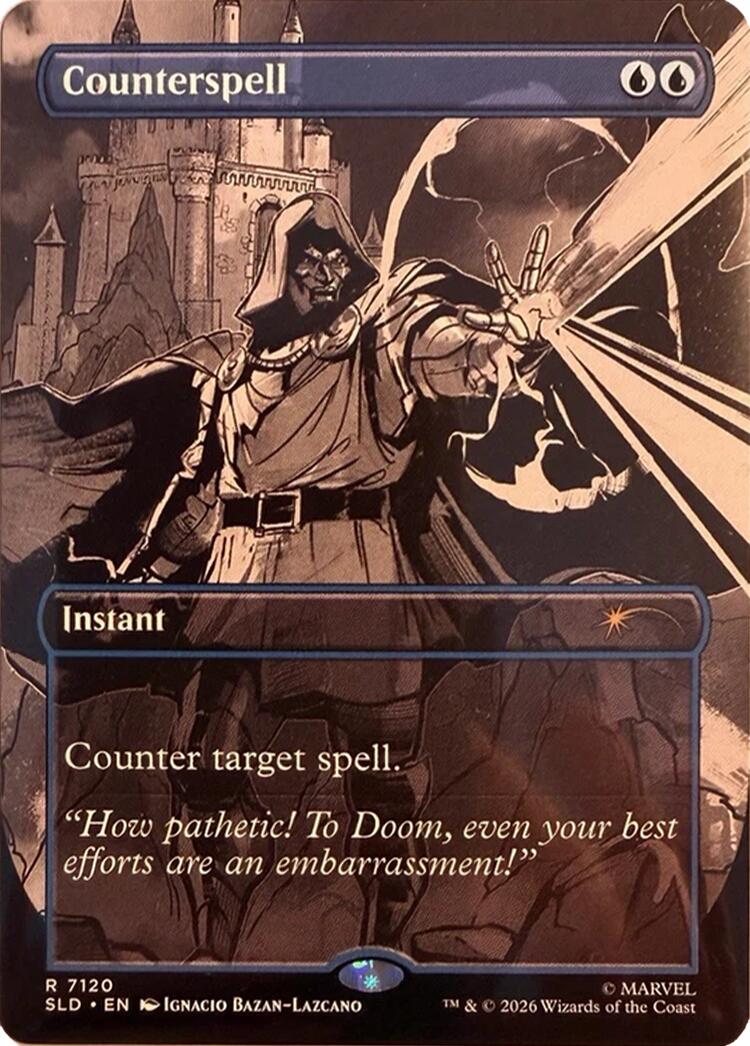 Counterspell (7120) [Secret Lair Drop Series] | Black Swamp Games