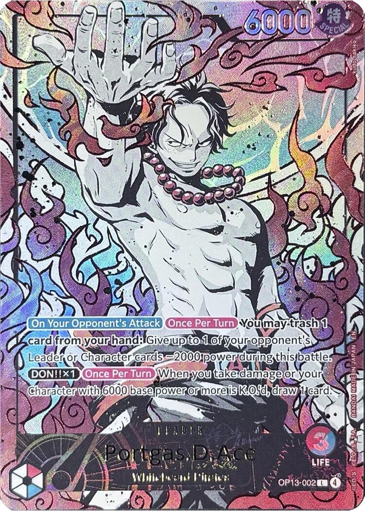 Portgas.D.Ace (English Version 3rd Anniversary Set) [One Piece Promotion Cards] | Black Swamp Games