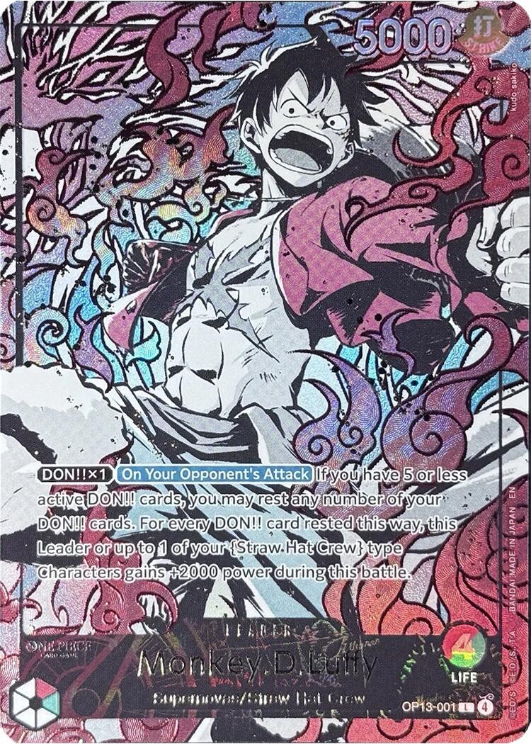 Monkey.D.Luffy (English Version 3rd Anniversary Set) [One Piece Promotion Cards] | Black Swamp Games