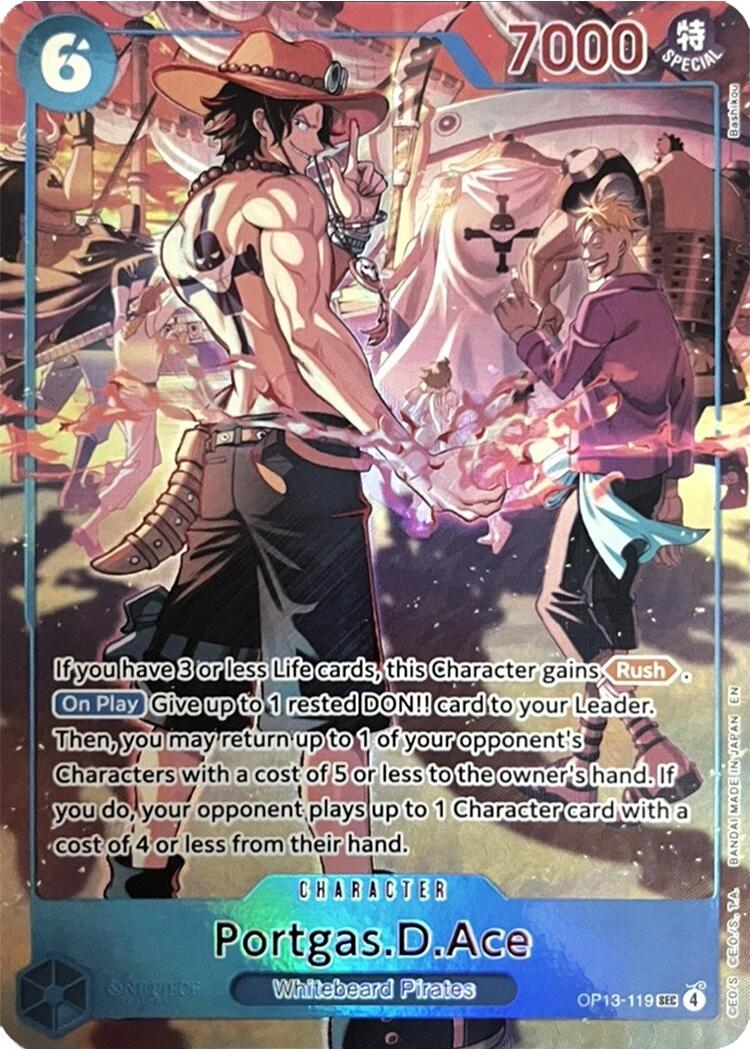 Portgas.D.Ace (English Version 3rd Anniversary Set) [One Piece Promotion Cards] | Black Swamp Games
