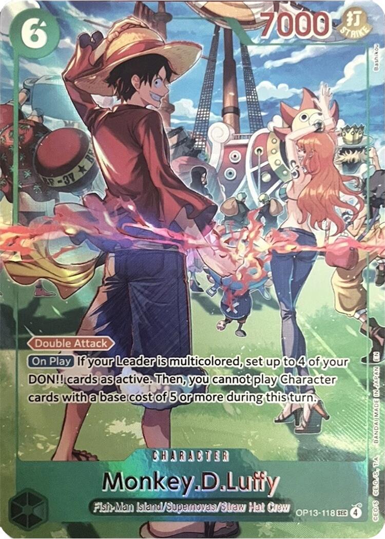 Monkey.D.Luffy (English Version 3rd Anniversary Set) [One Piece Promotion Cards] | Black Swamp Games