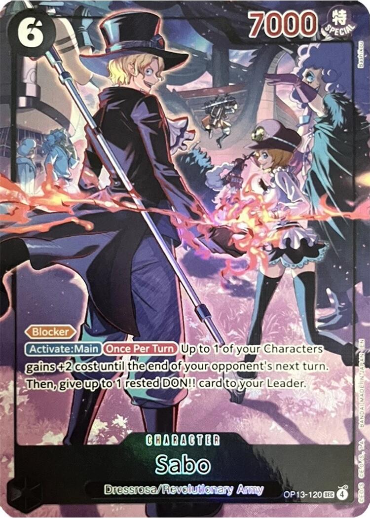 Sabo (English Version 3rd Anniversary Set) [One Piece Promotion Cards] | Black Swamp Games